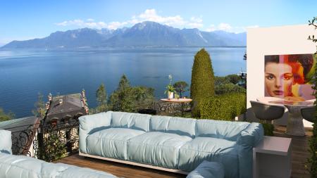 A vendre 1820 Montreux Attique 3.5 pièce(s)